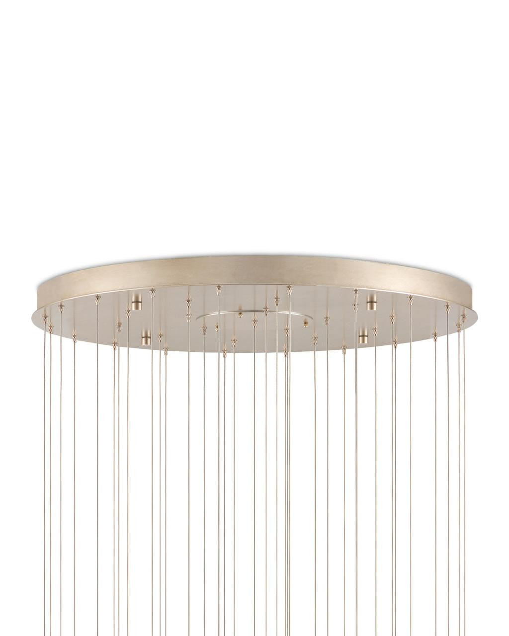 Currey and Company Virtu 36-Light Round Multi-Drop Pendant