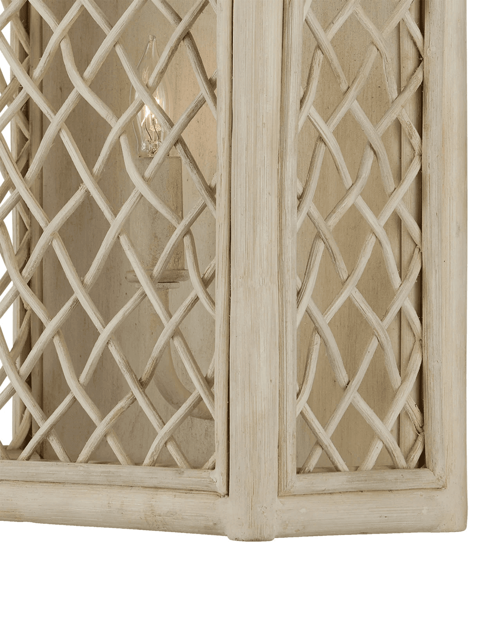 Currey and Company Wanstead Ivory Wall Sconce