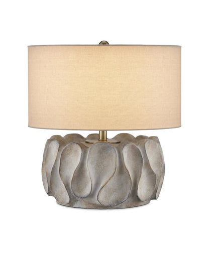 Currey and Company Weststrand Table Lamp Gray, Dark Gray, Brown