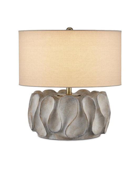Currey and Company Weststrand Table Lamp Gray, Dark Gray, Brown
