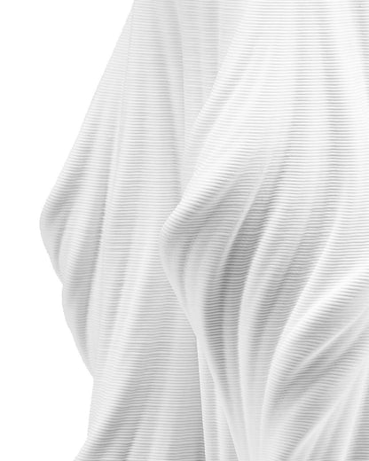 Currey and Company Yin Small White Vase