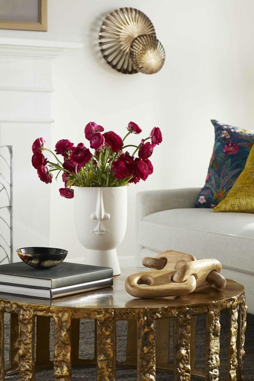 Cyan Design Lucila Gilded Flat Coffee Table