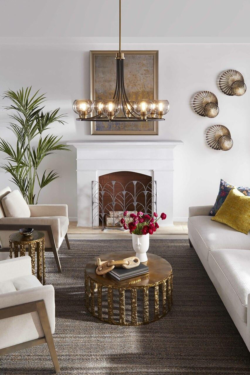 Cyan Design Lucila Gilded Flat Coffee Table