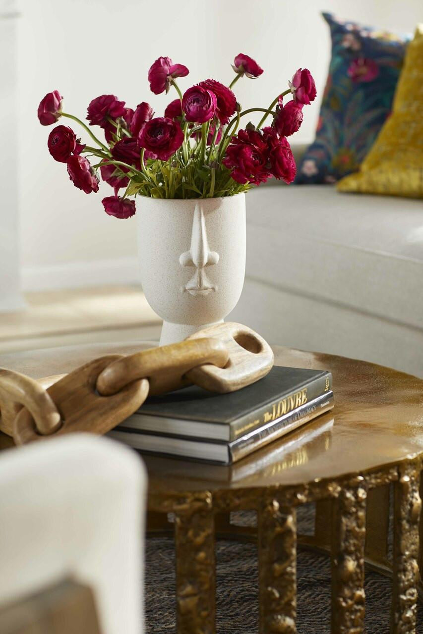 Cyan Design Lucila Gilded Flat Coffee Table
