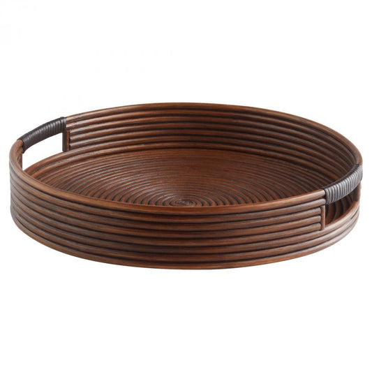 Cyan Design Papeete Round Tray 18"W