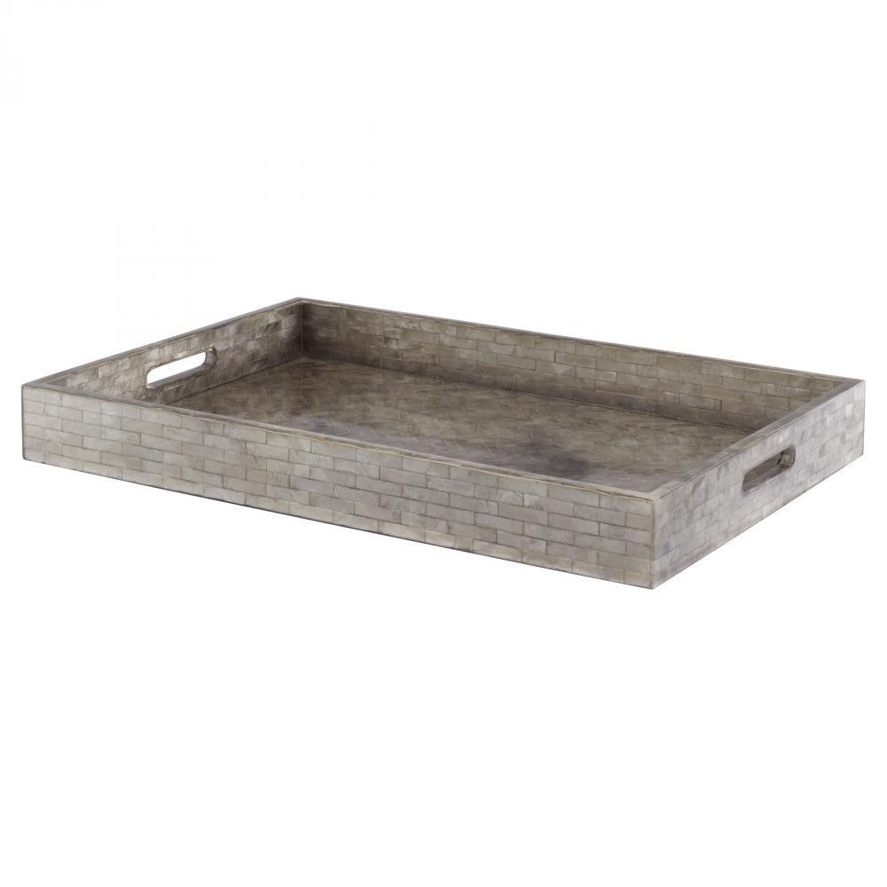 Cyan Design Triton Rectangle Tray Smoke Large