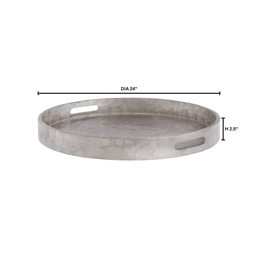 Cyan Design Triton Round Tray 