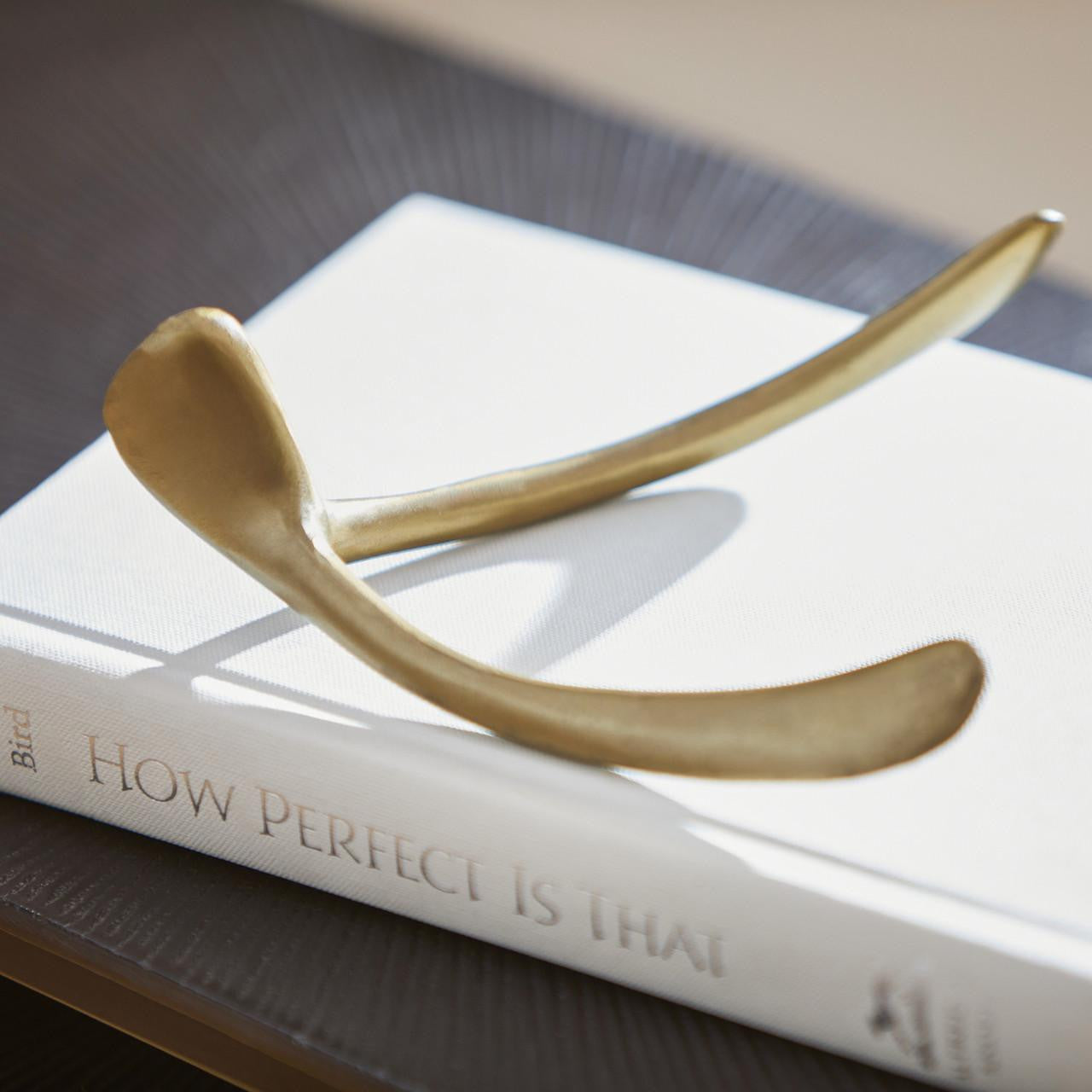 Cyan Design Wishbone Token Sculpture