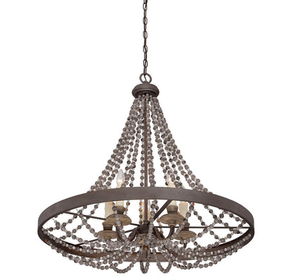 Mallory 5-Light Pendant, Savoy House 7-7406-5-39