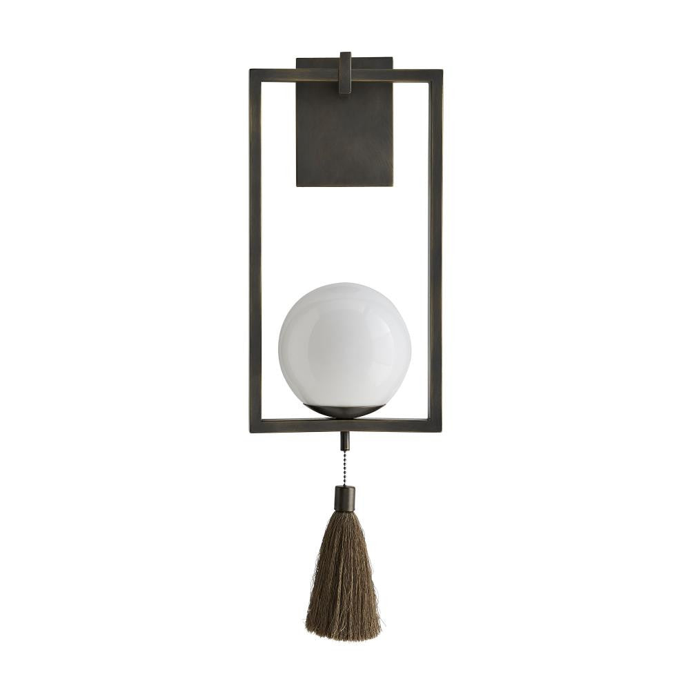 Arteriors Home Trapeze Wall Sconce Aged Bronze