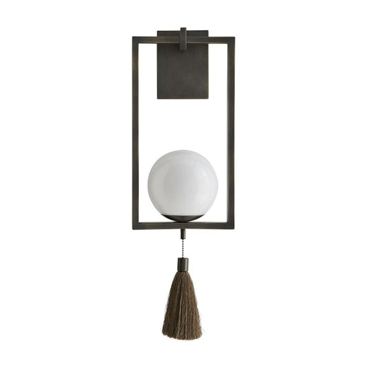 Arteriors Home Trapeze Wall Sconce Aged Bronze