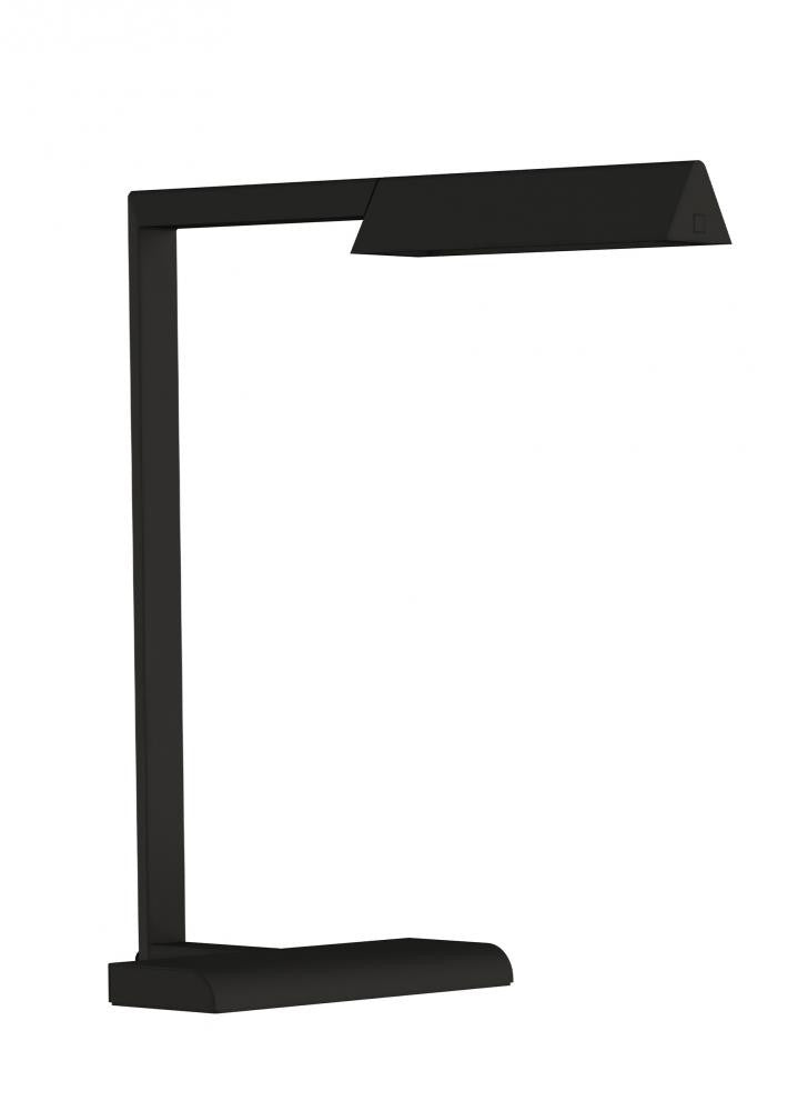 Visual Comfort Modern Dessau Table Lamp Black, Nightshade Black
