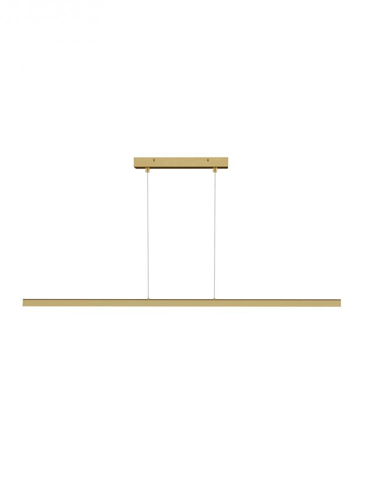 Visual Comfort Modern Dessau Linear Chandelier 