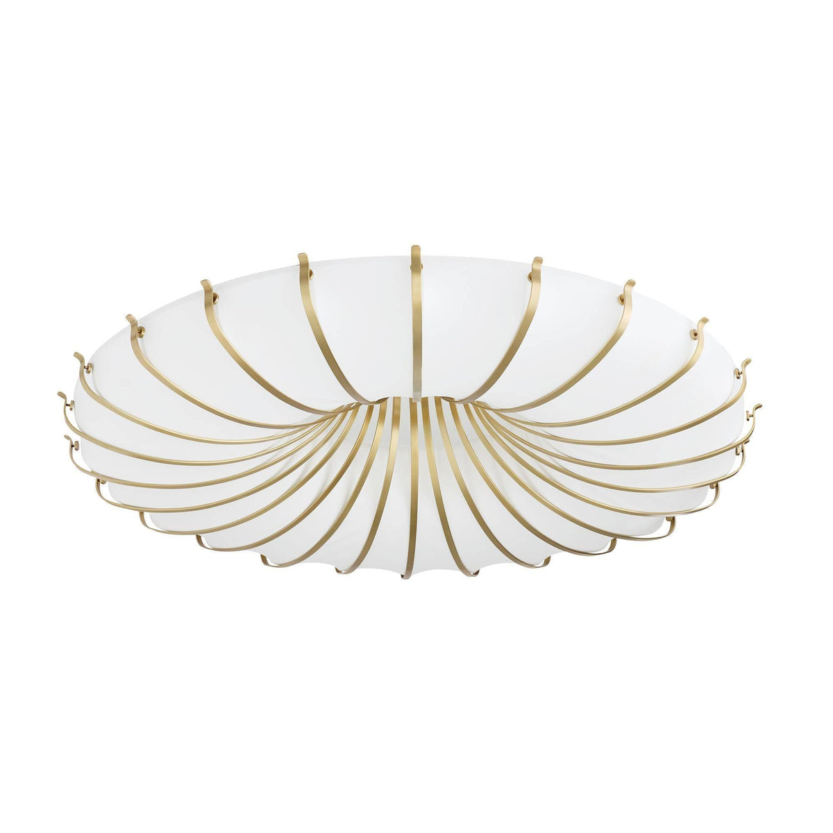 Chambers Flush Mount Antique Brass