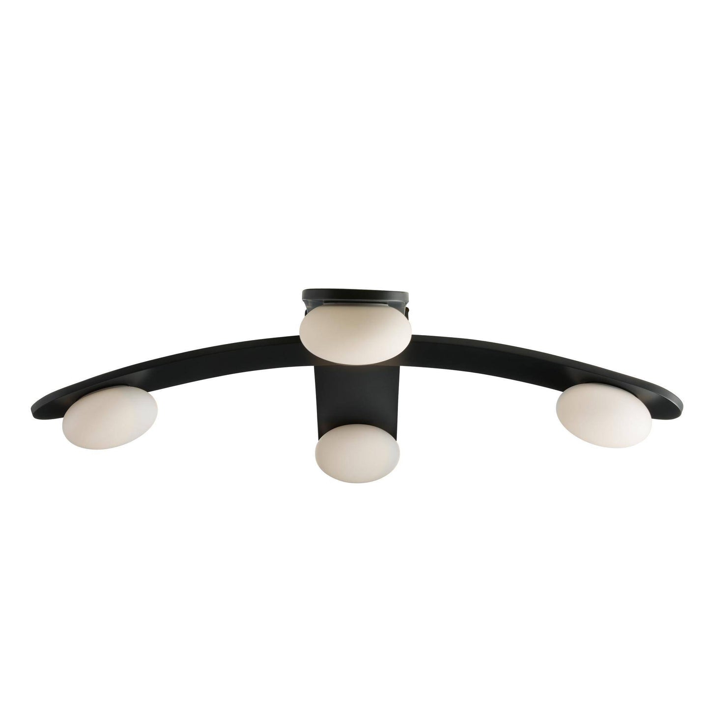 Arteriors Home Axia Flush Mount Blackened Iron