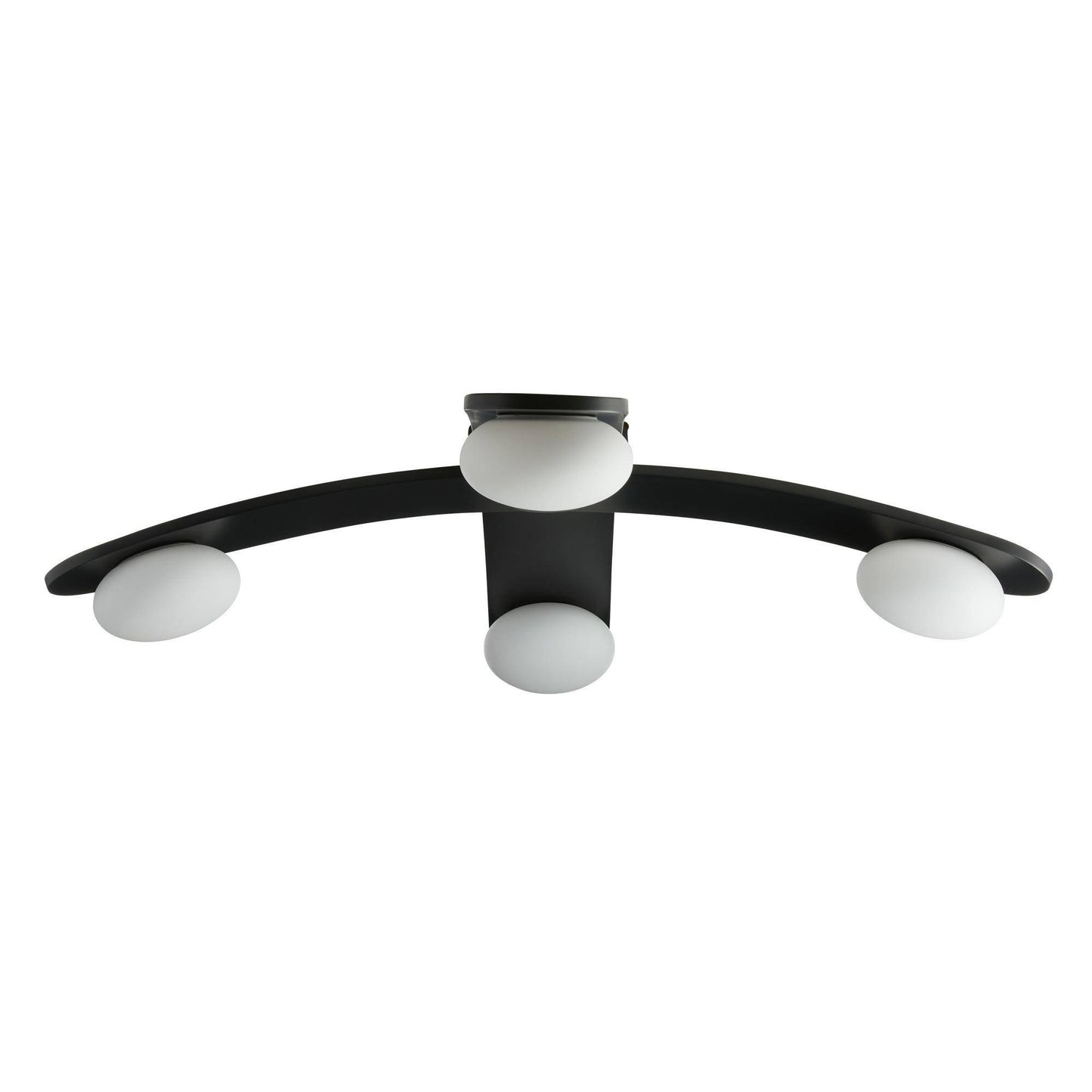Arteriors Home Axia Flush Mount Blackened Iron