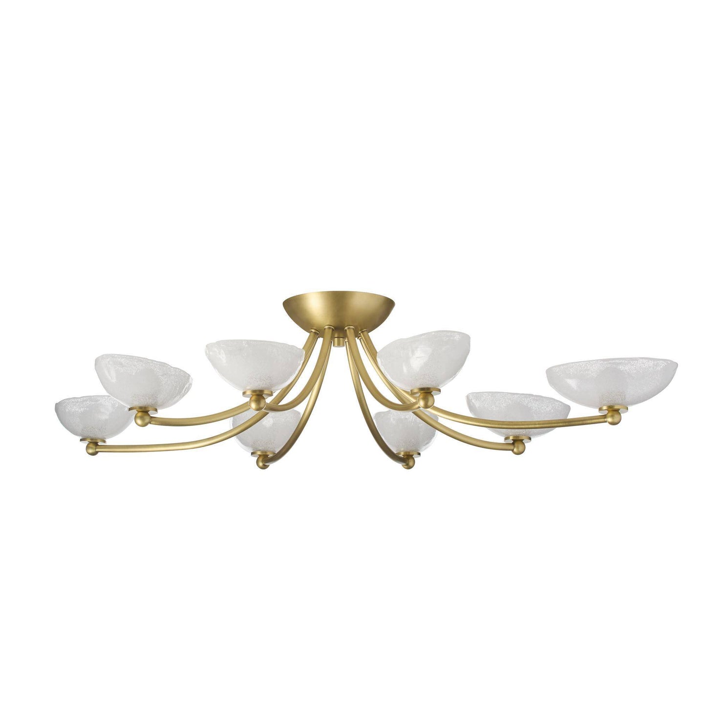 Arteriors Home Zamora Flush Mount Antique Brass