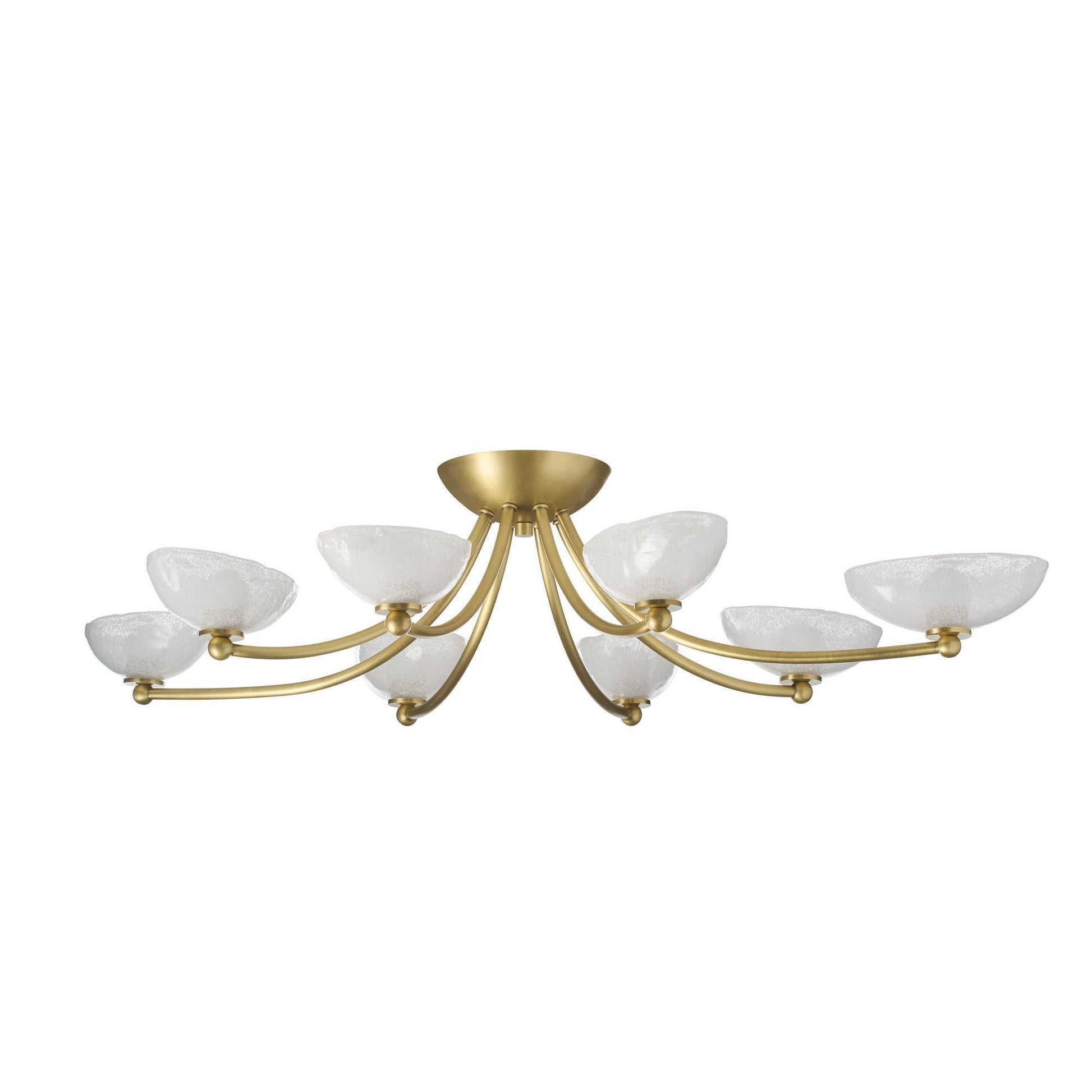 Arteriors Home Zamora Flush Mount Antique Brass