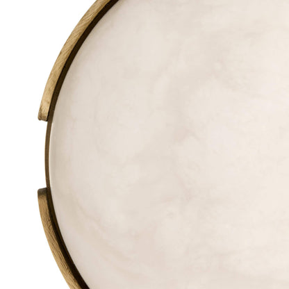 Arteriors Home Elara Mini Flush Mount Antique Brass