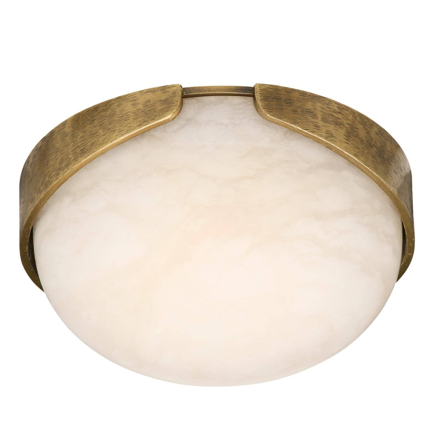 Arteriors Home Elara Mini Flush Mount Antique Brass