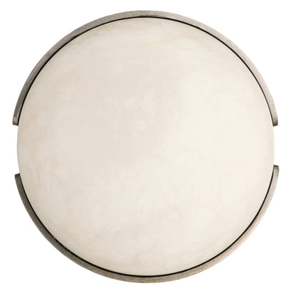 Arteriors Home Elara Mini Flush Mount White Bronze