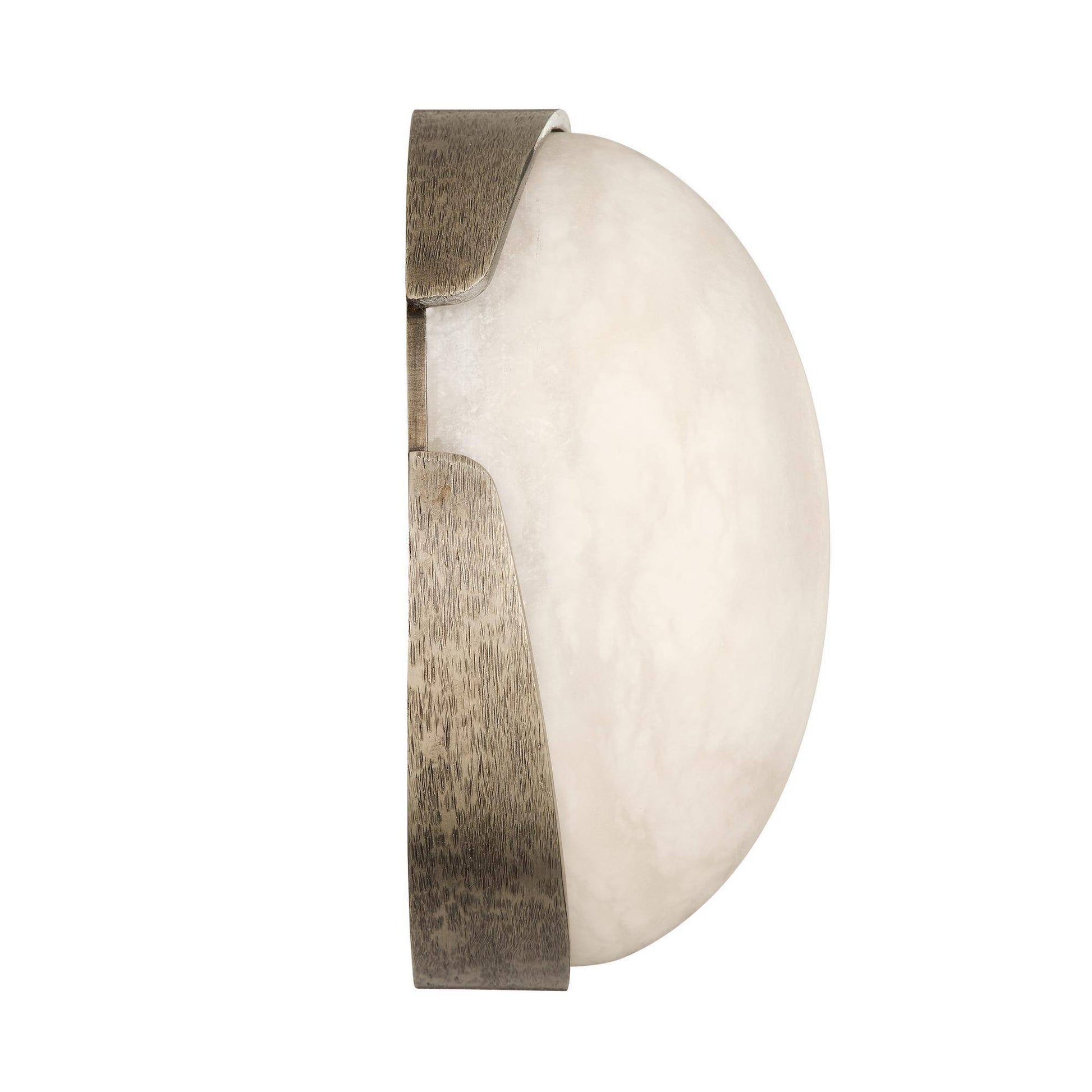 Arteriors Home Elara Mini Flush Mount White Bronze