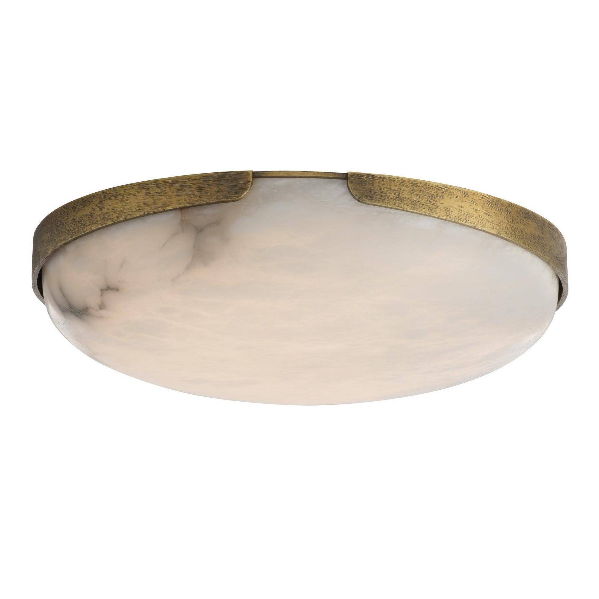 Arteriors Home Elara Flush Mount Antique Brass
