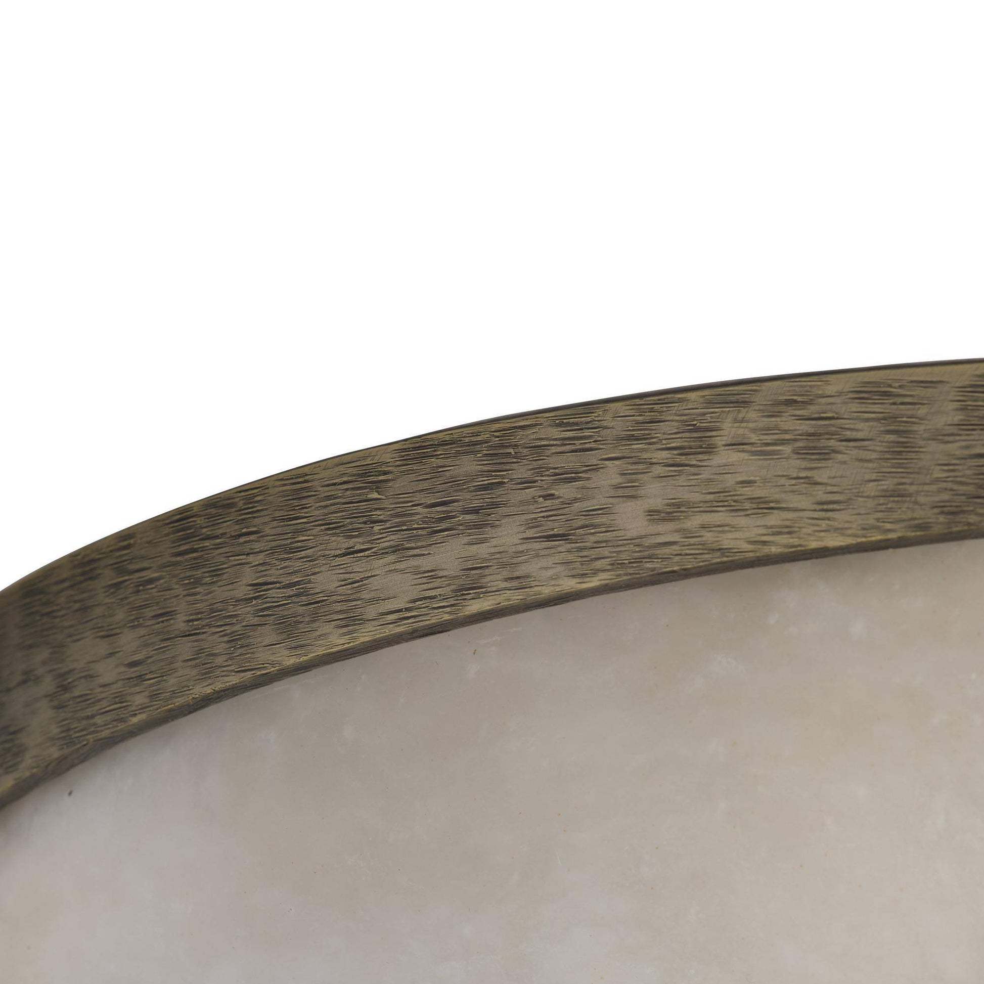 Arteriors Home Elara Flush Mount White Bronze