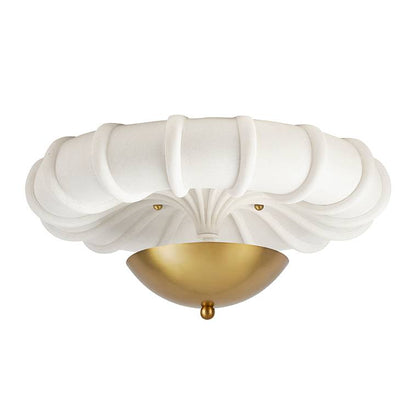 Arteriors Home Camella Small Flush Mount Antique Brass