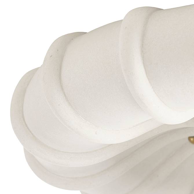 Arteriors Home Camella Small Flush Mount Antique Brass
