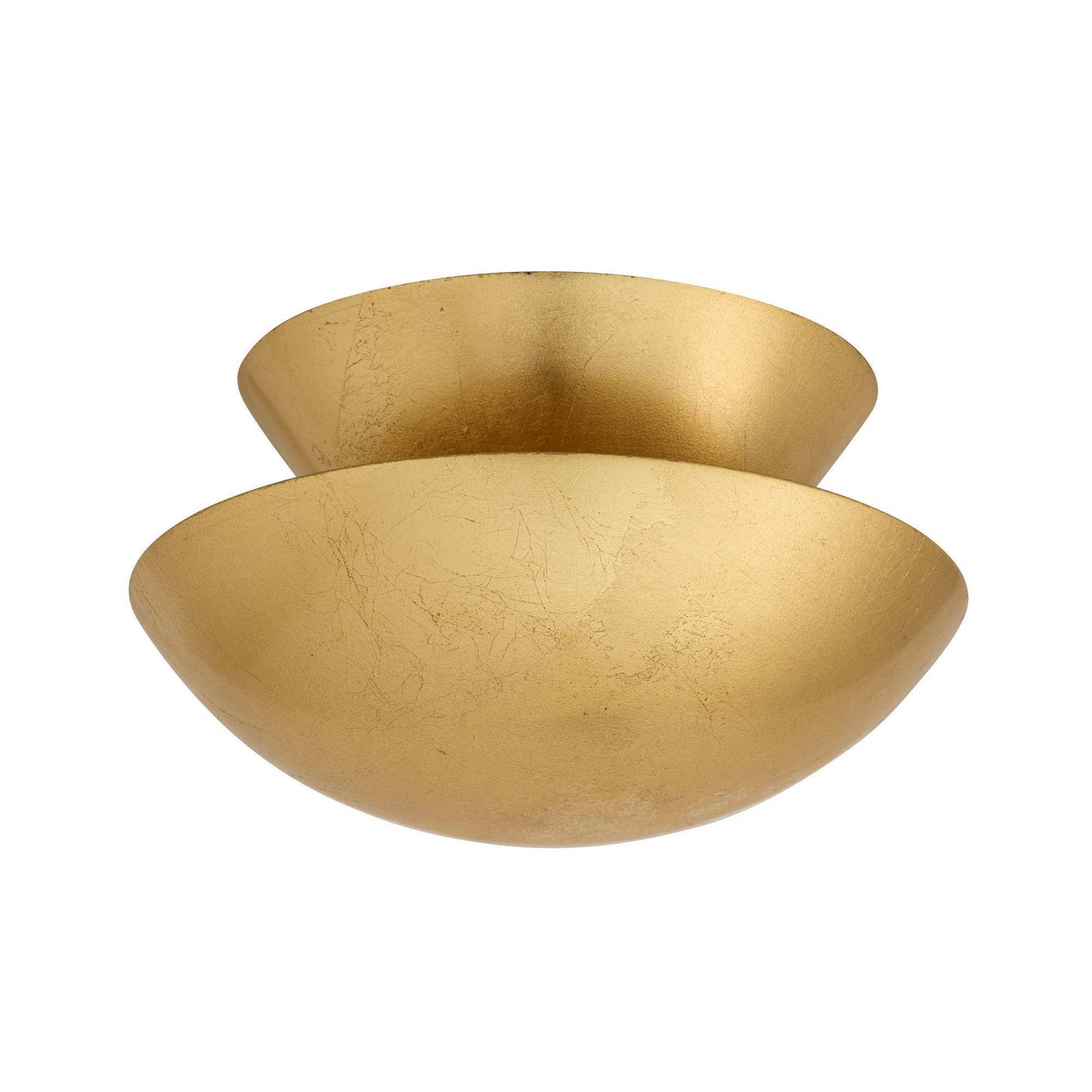 Arteriors Home Florko Mini Flush Mount Gold Leaf