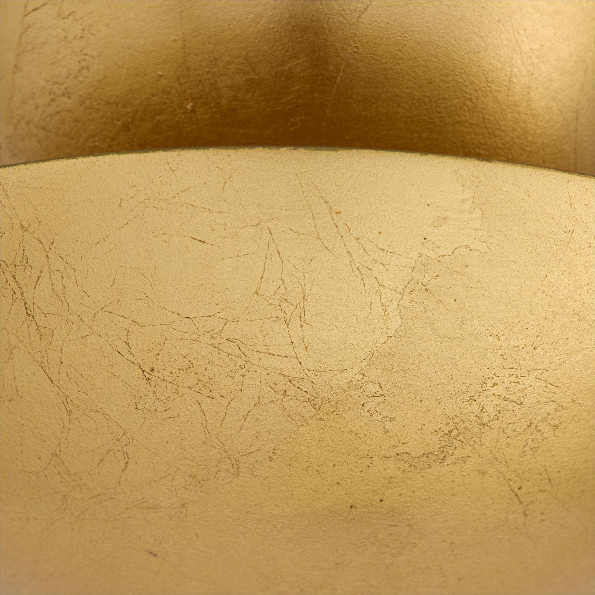 Arteriors Home Florko Mini Flush Mount Gold Leaf