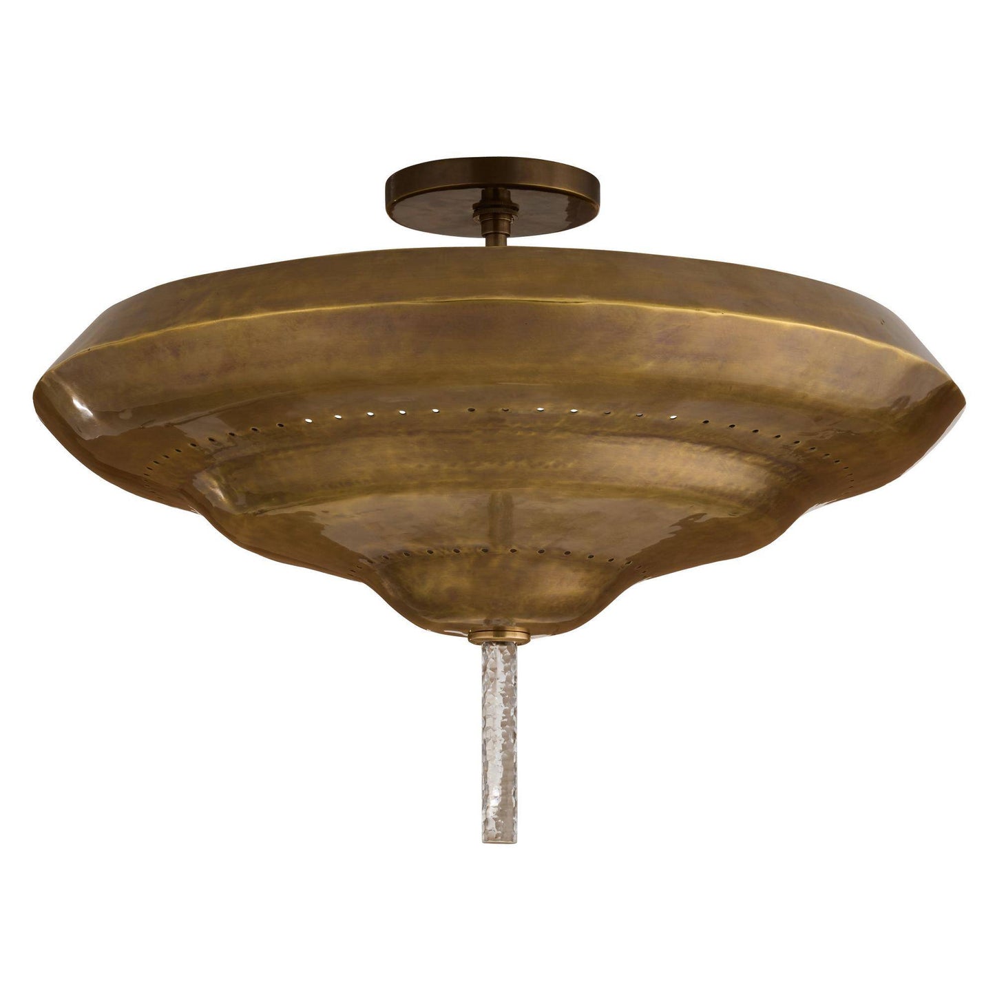 Arteriors Home Istanbul Semi-Flush Antique Brass