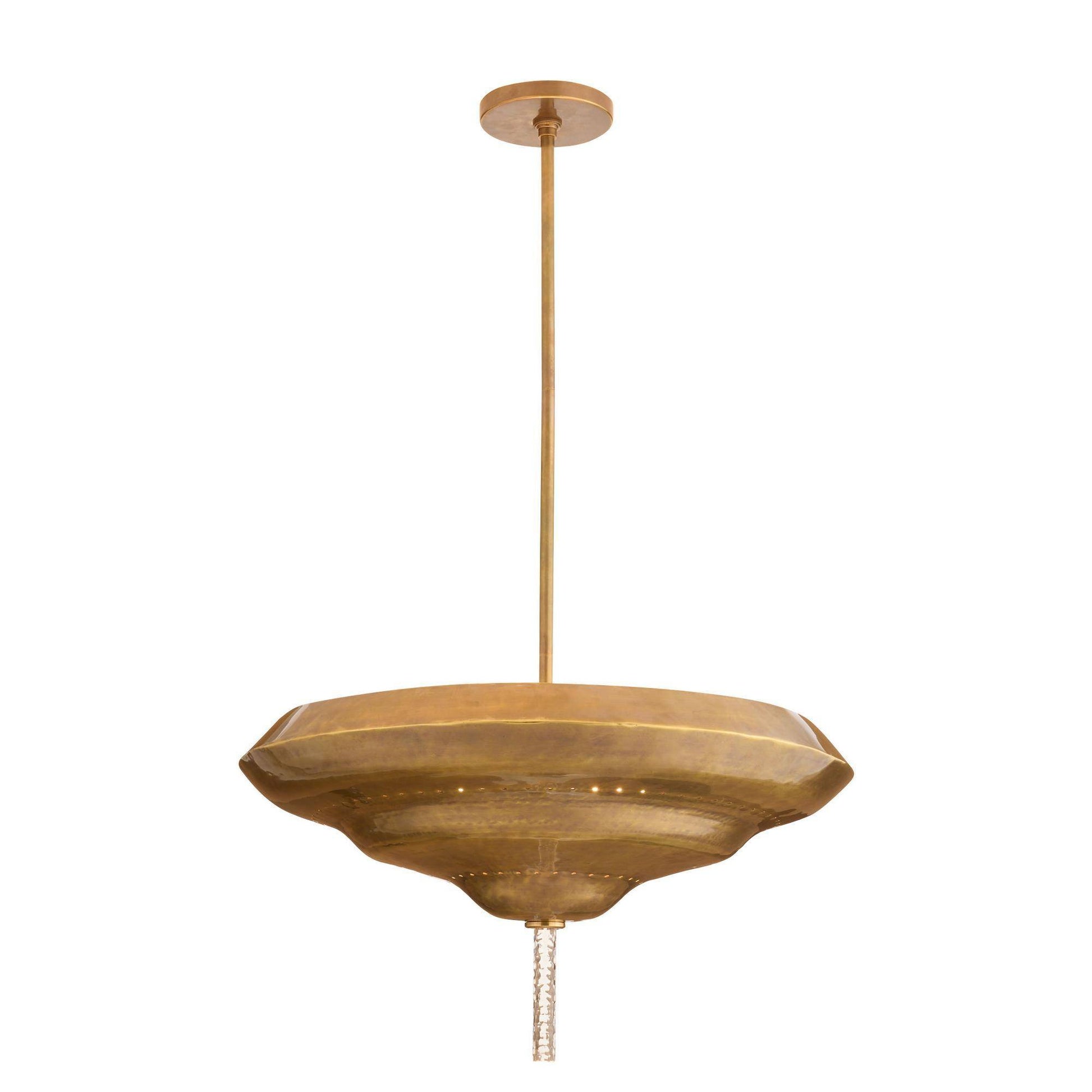 Arteriors Home Istanbul Semi-Flush Antique Brass
