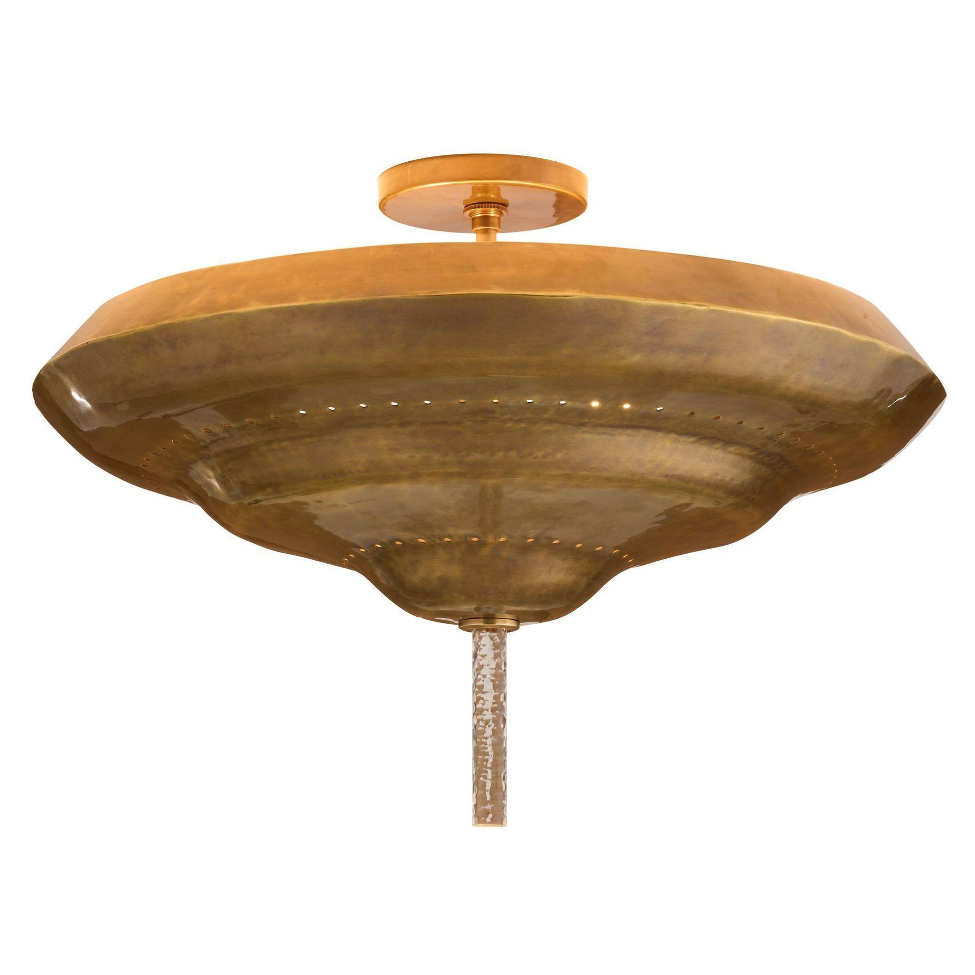 Arteriors Home Istanbul Semi-Flush Antique Brass