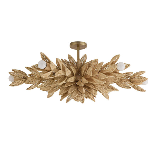 Arteriors Home Kasai Semi-Flush Natural