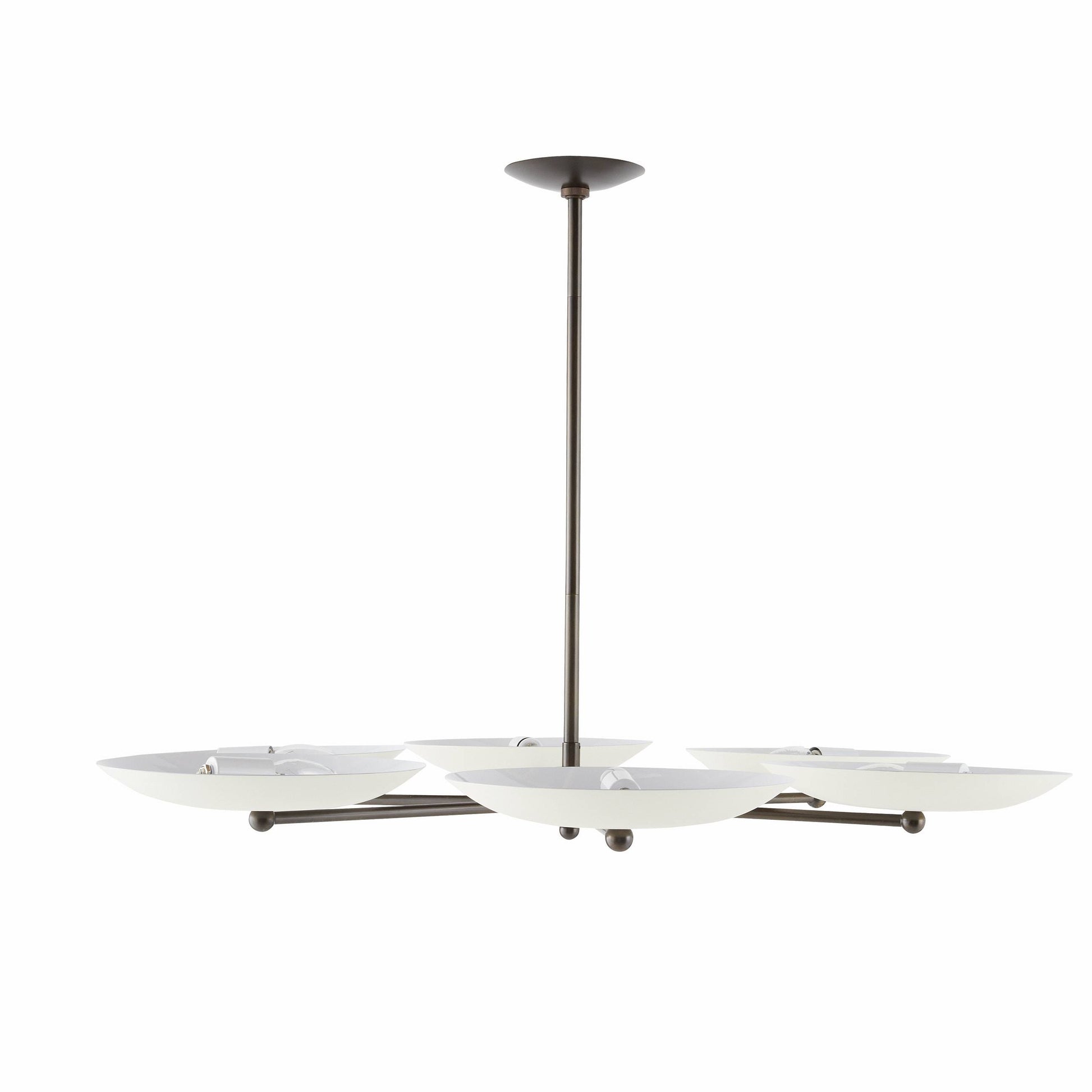 Arteriors Home Griffith Chandelier Bone, English Bronze