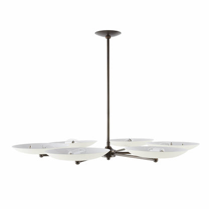 Arteriors Home Griffith Chandelier Bone, English Bronze