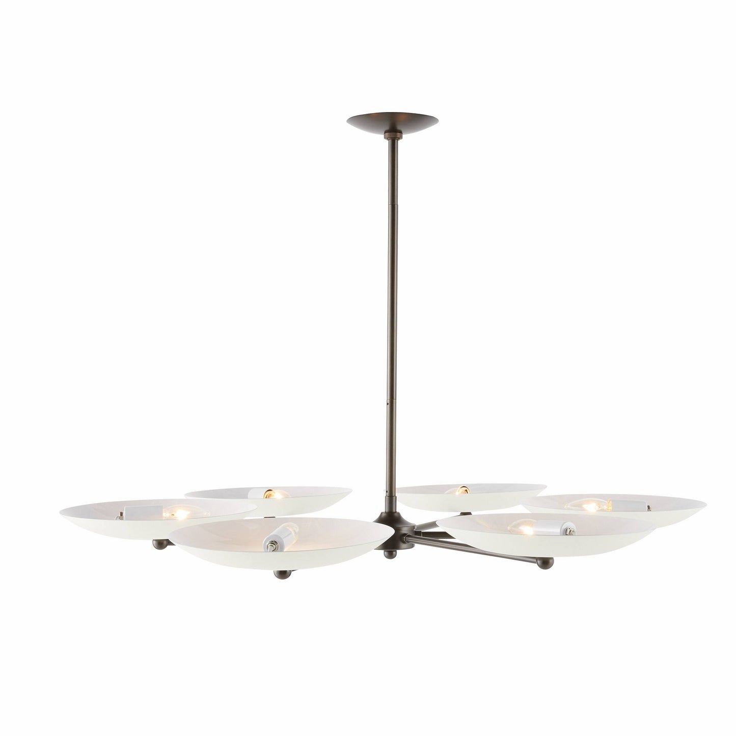 Arteriors Home Griffith Chandelier Bone, English Bronze