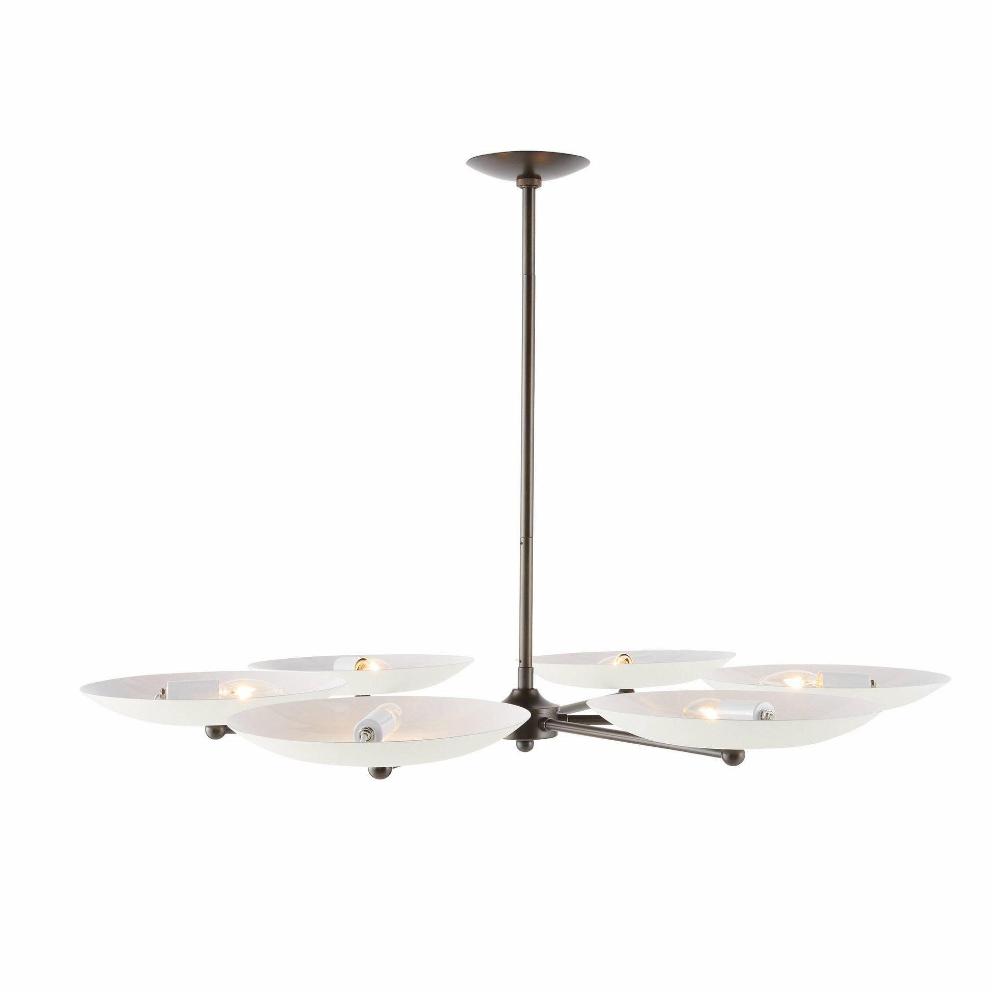 Arteriors Home Griffith Chandelier Bone, English Bronze