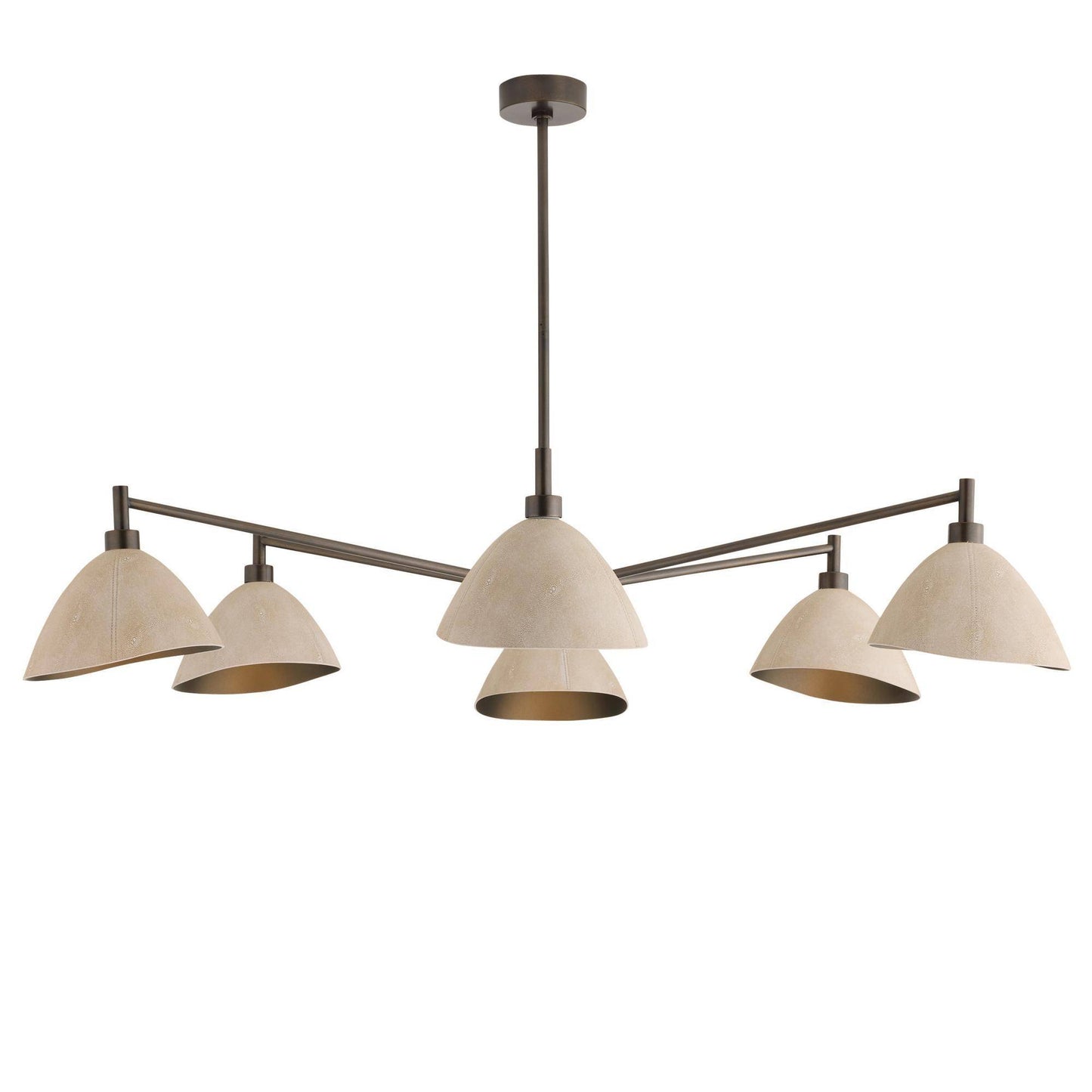 Arteriors Home Inlet Chandelier Ivory