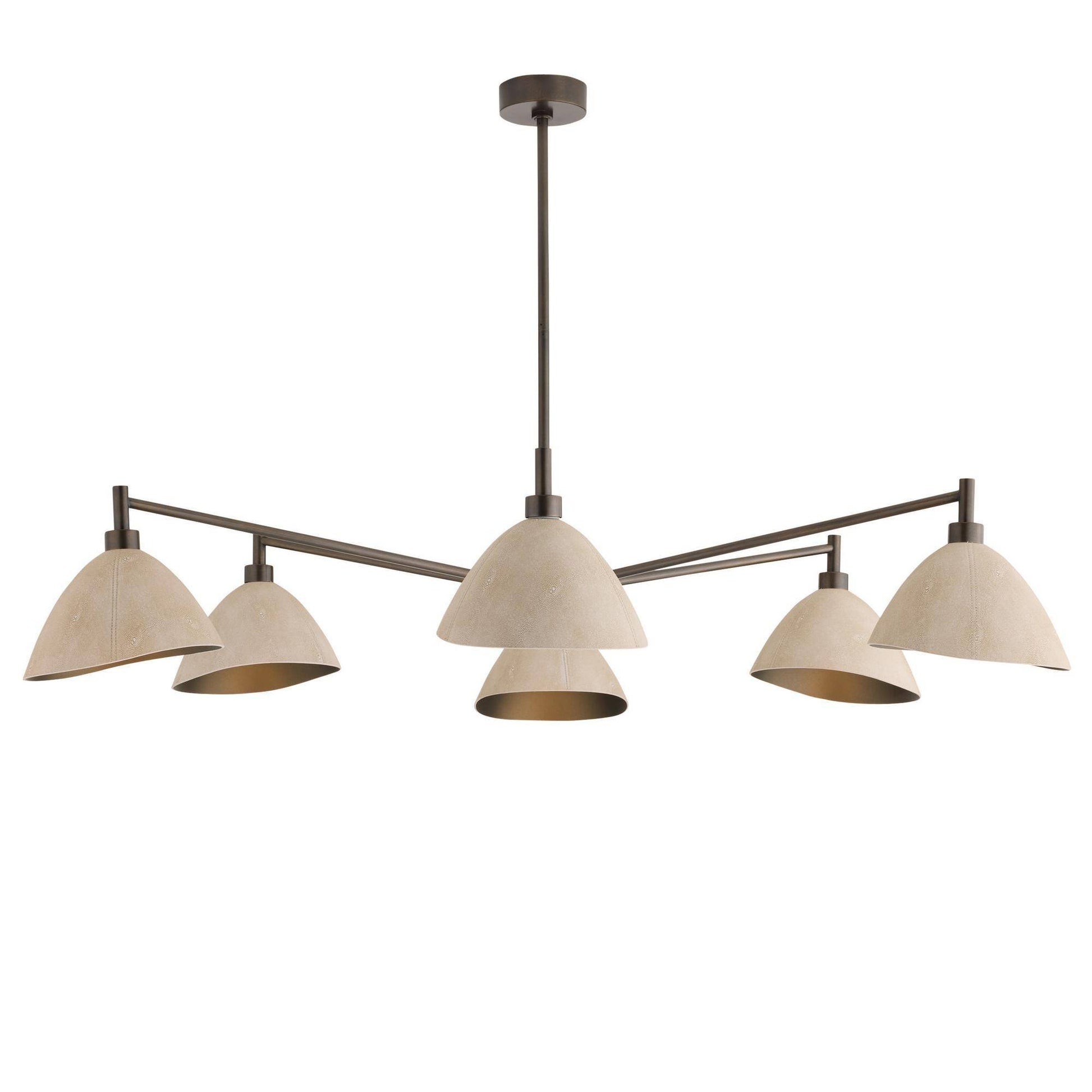 Arteriors Home Inlet Chandelier Ivory