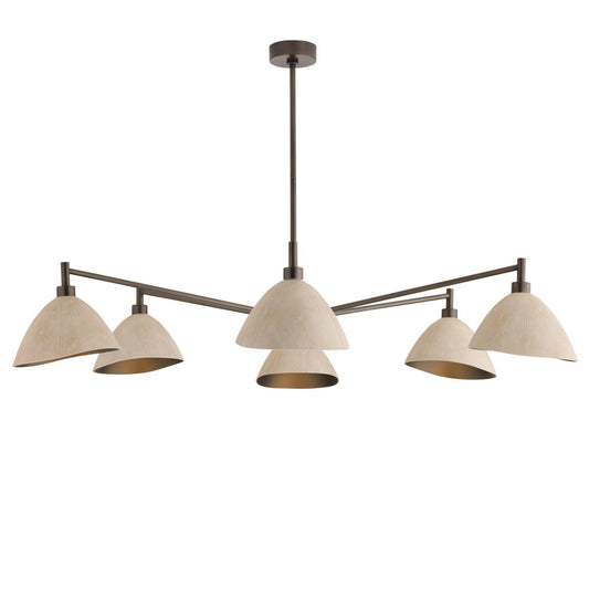 Arteriors Home Inlet Chandelier Ivory
