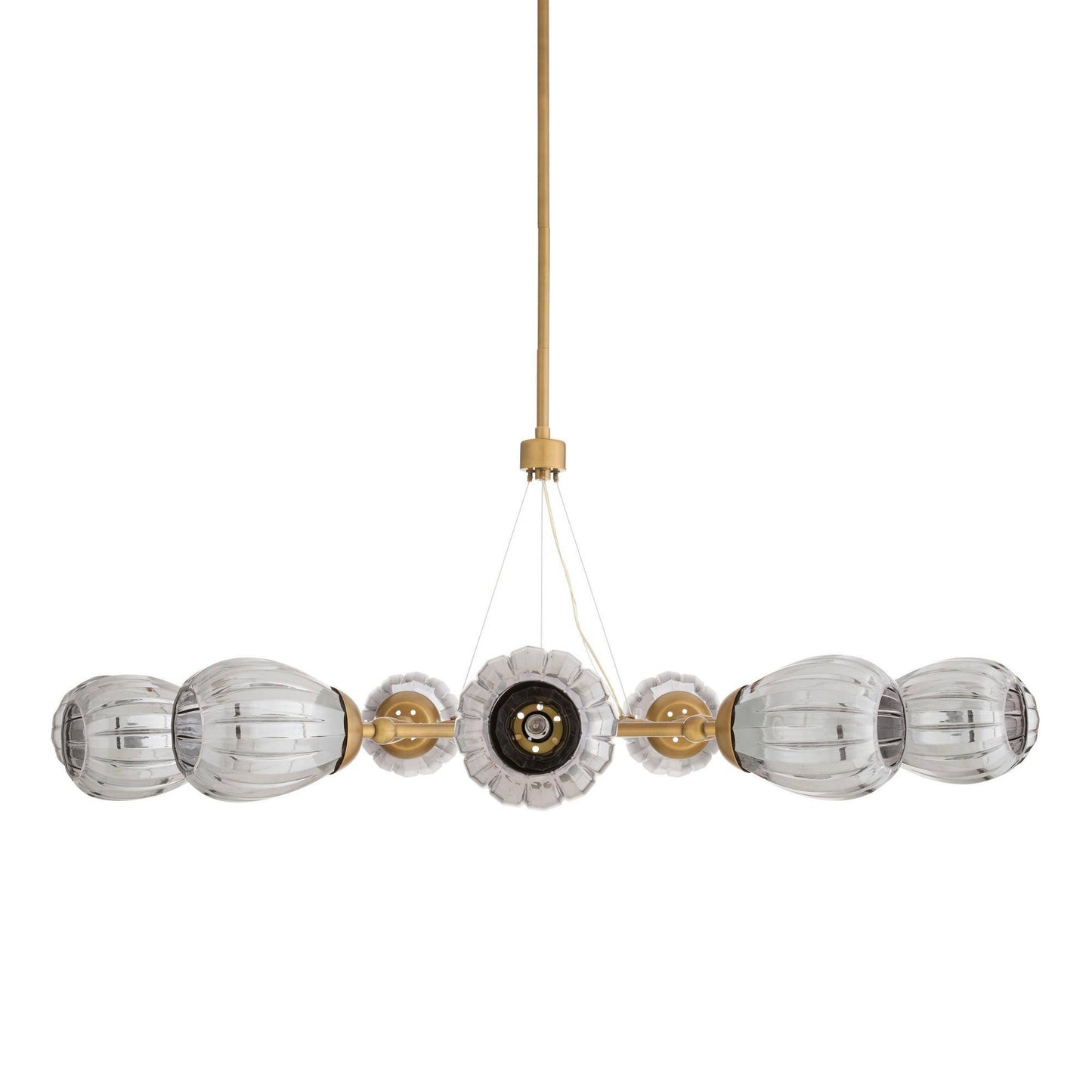 Arteriors Home Smyth Round Chandelier Smoke Luster
