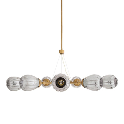 Arteriors Home Smyth Round Chandelier Smoke Luster