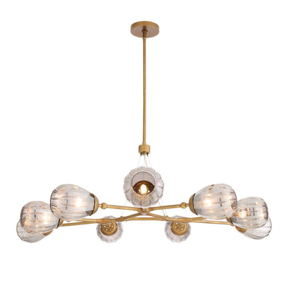 Arteriors Home Smyth Round Chandelier Smoke Luster