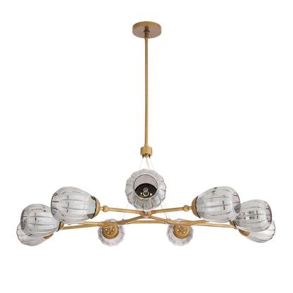 Arteriors Home Smyth Round Chandelier Smoke Luster