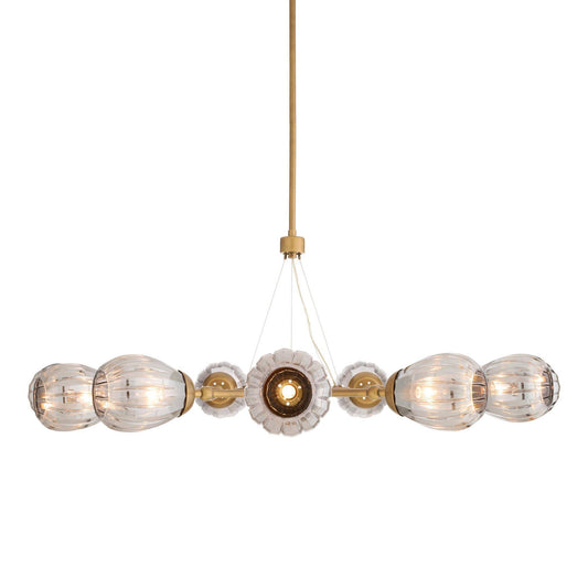 Arteriors Home Smyth Round Chandelier Smoke Luster