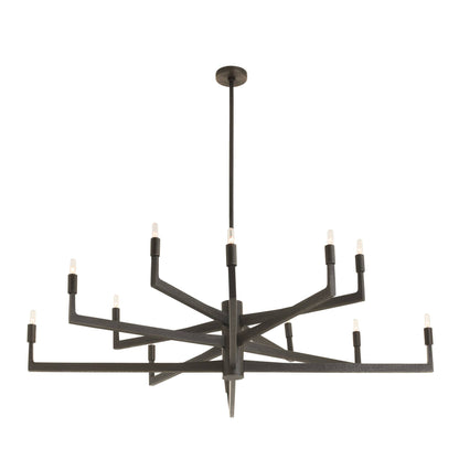 Arteriors Home Griff Large Chandelier English Bronze