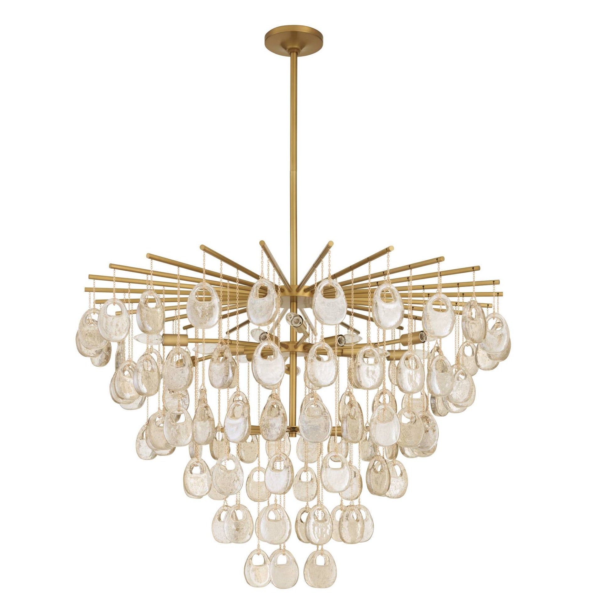 Arteriors Home Jacqueline Large Chandelier Amber